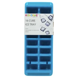 Kolorae Ice Tray - 16 Cube Colors, Set of 4