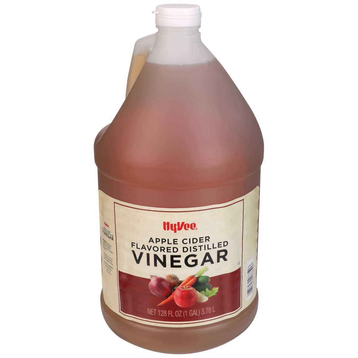 slide 1 of 1, Hy-vee Apple Cider Flavored Distilled Vinegar - 128 fl oz, 128 fl oz