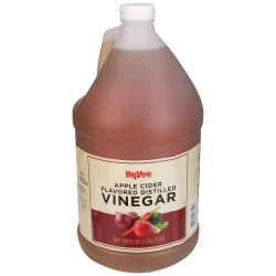 Hy-vee Apple Cider Flavored Distilled Vinegar - 128 fl oz
