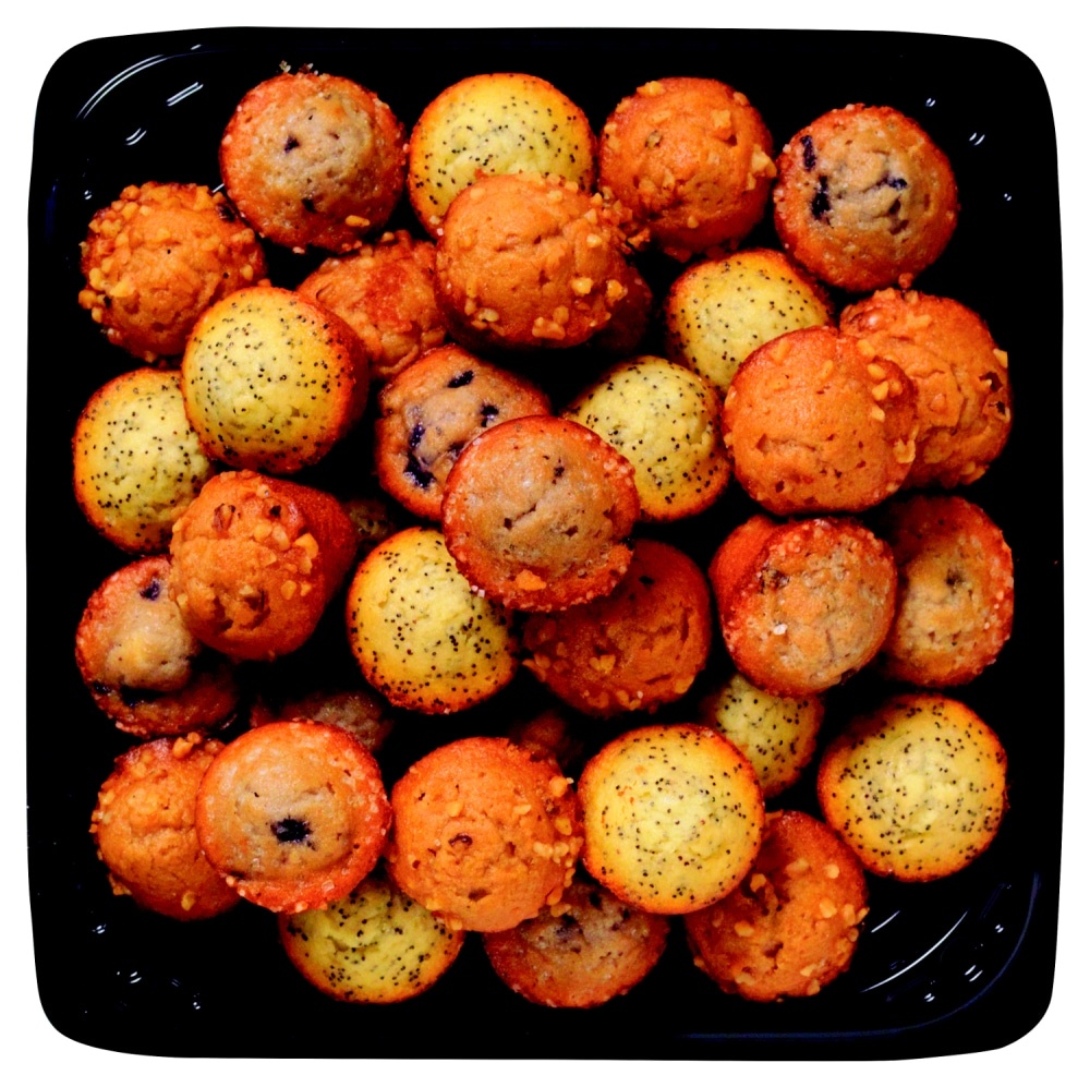 slide 1 of 1, Bakery Fresh Goodness Assorted Muffin Small Platter, 24 oz