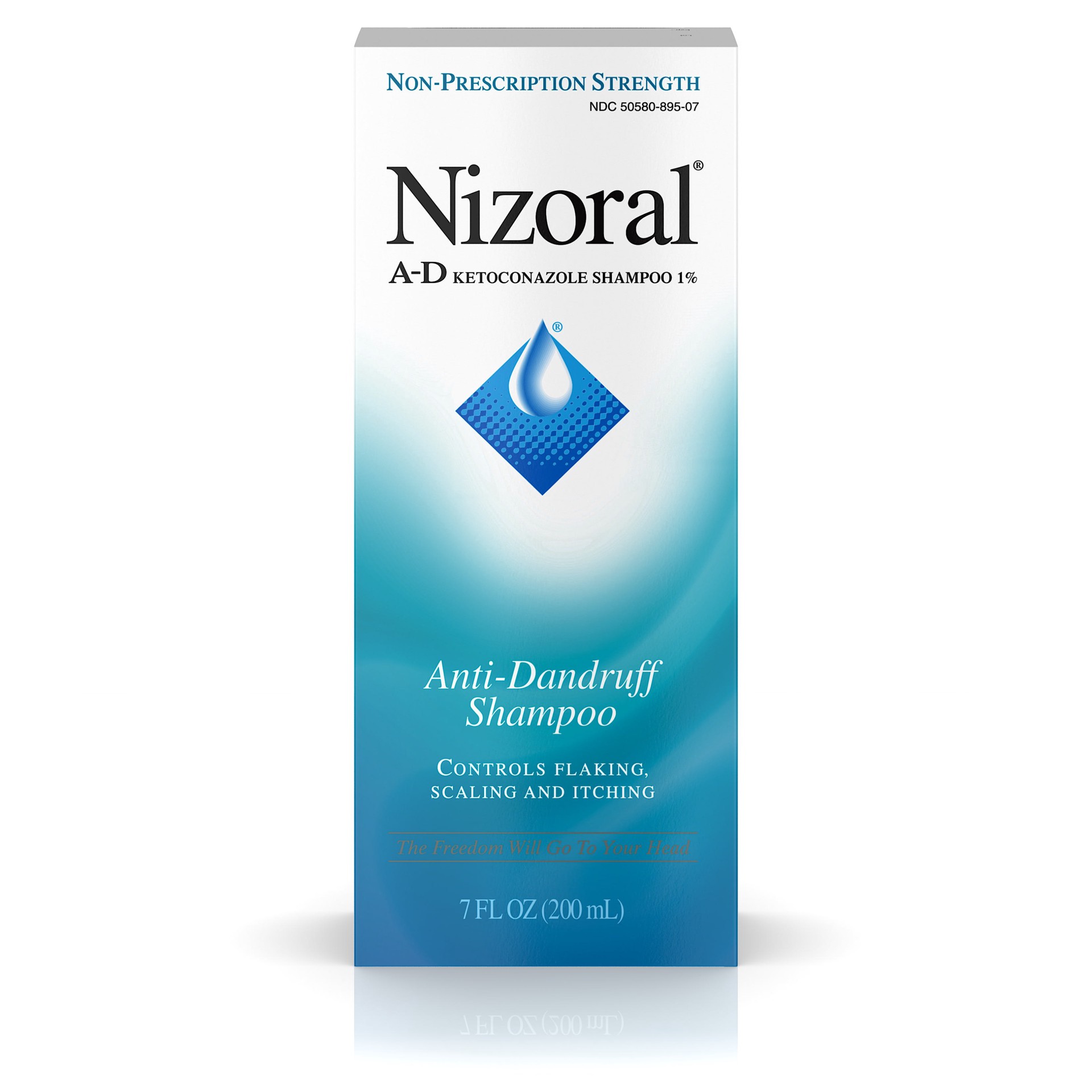 slide 1 of 6, NIZORAL A-D Anti-Dandruff Shampoo, 7 Fl. Oz, 7 fl. oz