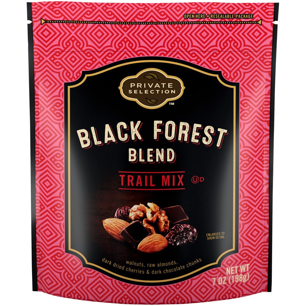 slide 1 of 1, Private Selection Black Forest Blend Trail Mix, 7 oz