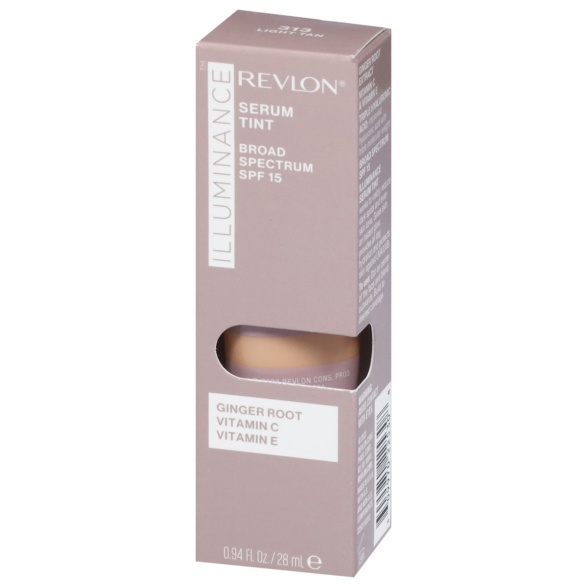 slide 10 of 13, Revlon Illuminance Broad Spectrum SPF 15 Light Tan 313 Serum Tint 0.94 fl oz, 1 ct