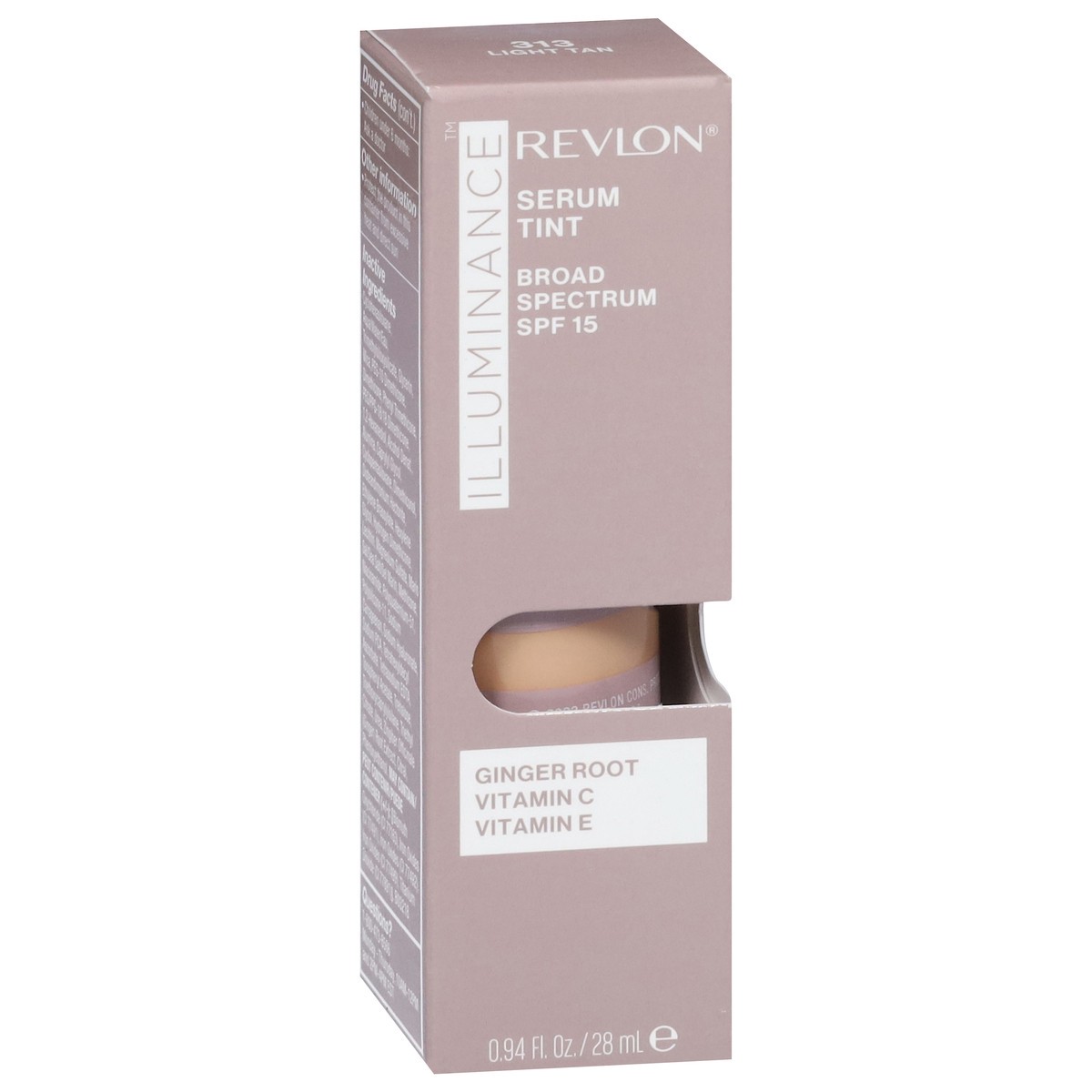 slide 4 of 13, Revlon Illuminance Broad Spectrum SPF 15 Light Tan 313 Serum Tint 0.94 fl oz, 1 ct