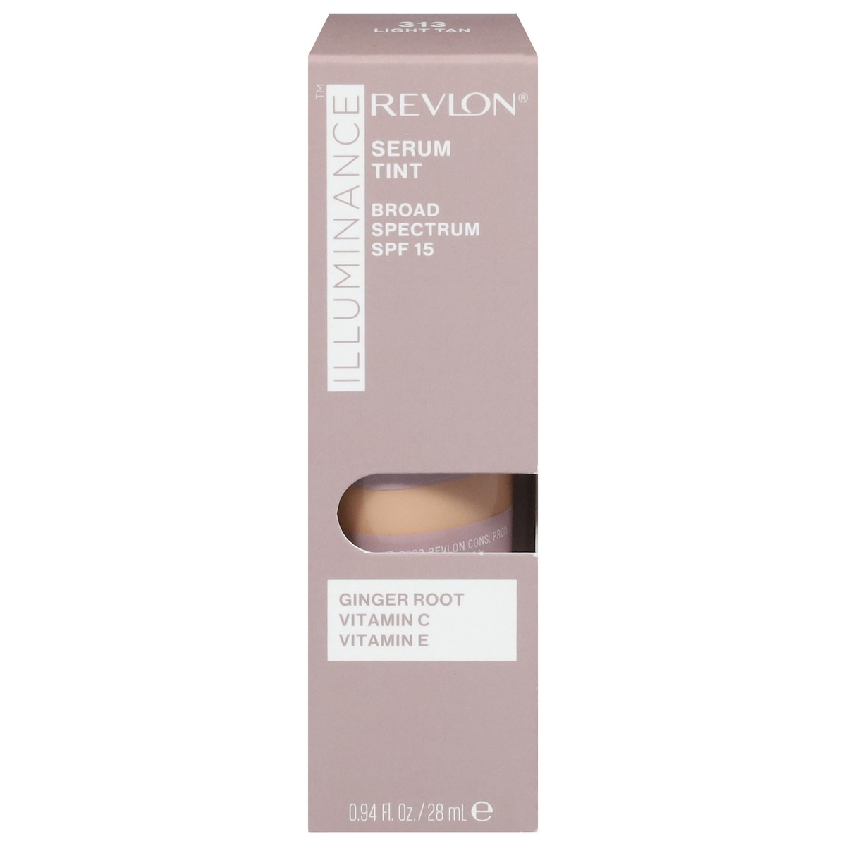 slide 8 of 13, Revlon Illuminance Broad Spectrum SPF 15 Light Tan 313 Serum Tint 0.94 fl oz, 1 ct
