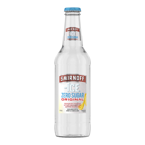 slide 1 of 1, Smirnoff Ice Zero Sugar, 11.2 oz