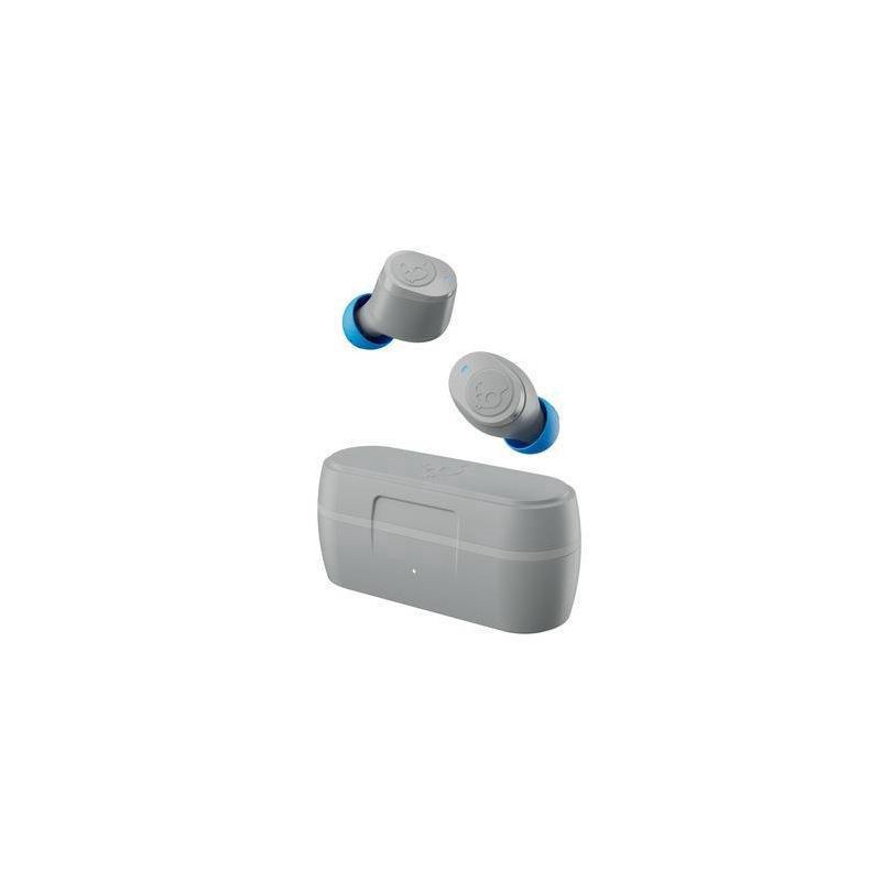 slide 7 of 7, Skullcandy Jib 2 True Wireless Bluetooth Headphone - Light Gray/Blue, 1 ct
