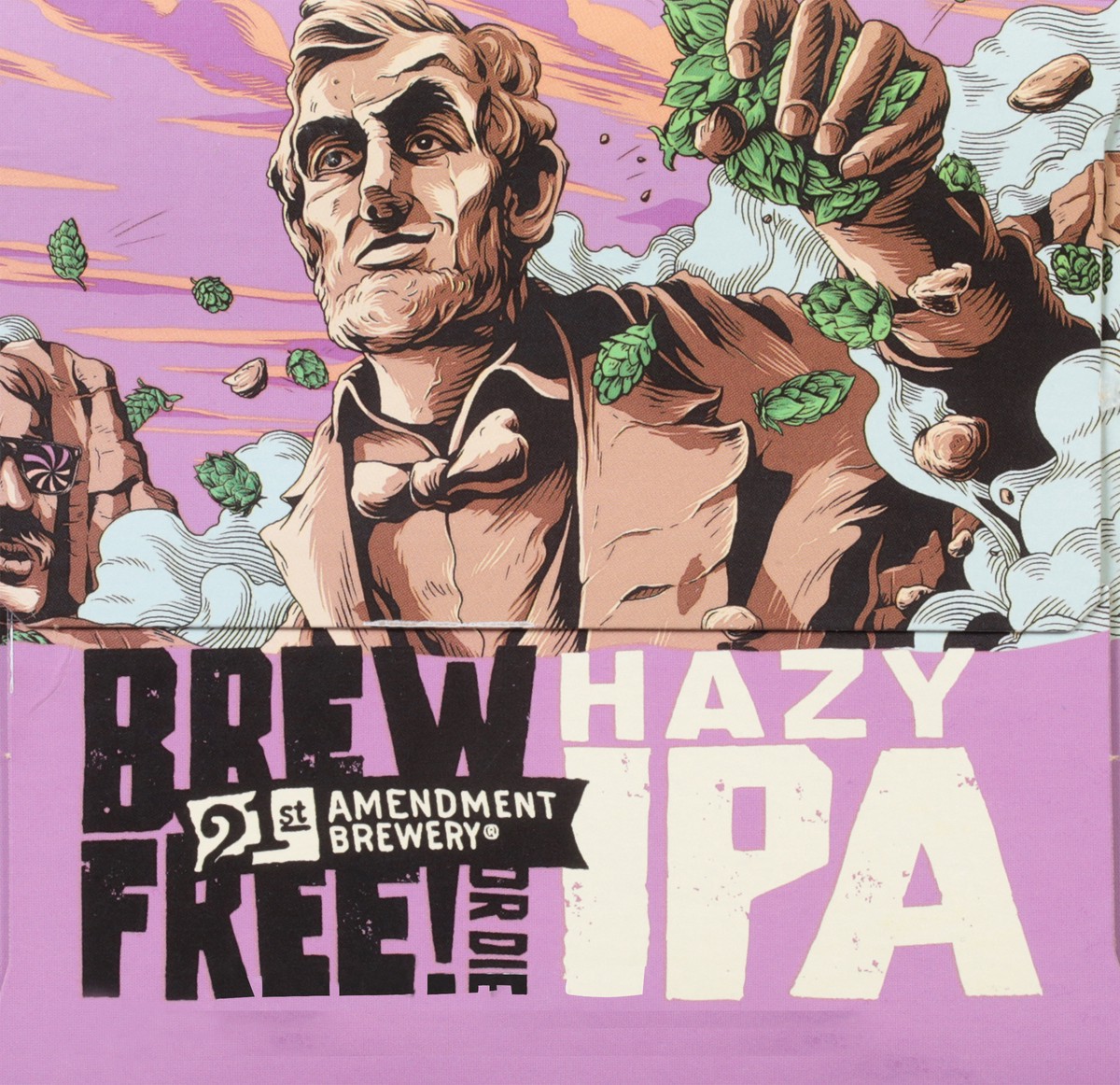 slide 8 of 9, 21st Amendment Brewery Brew Free Hazy Ipa, 12 oz
