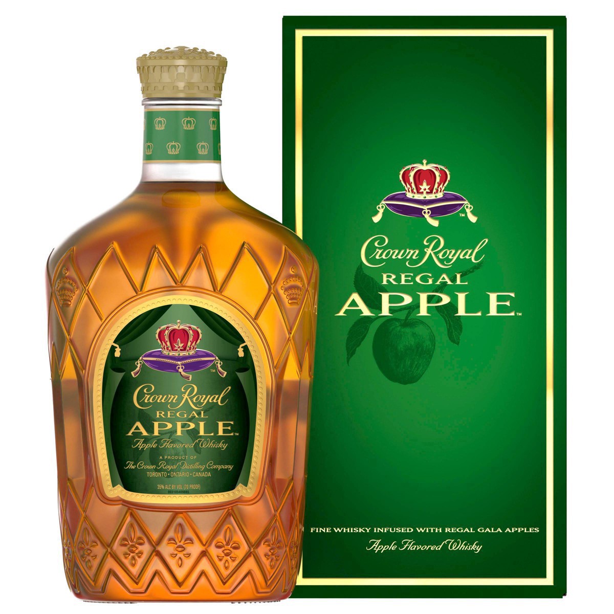 slide 28 of 88, Crown Royal Regal Apple Flavored Whisky, 1.75 L, 1.75 liter