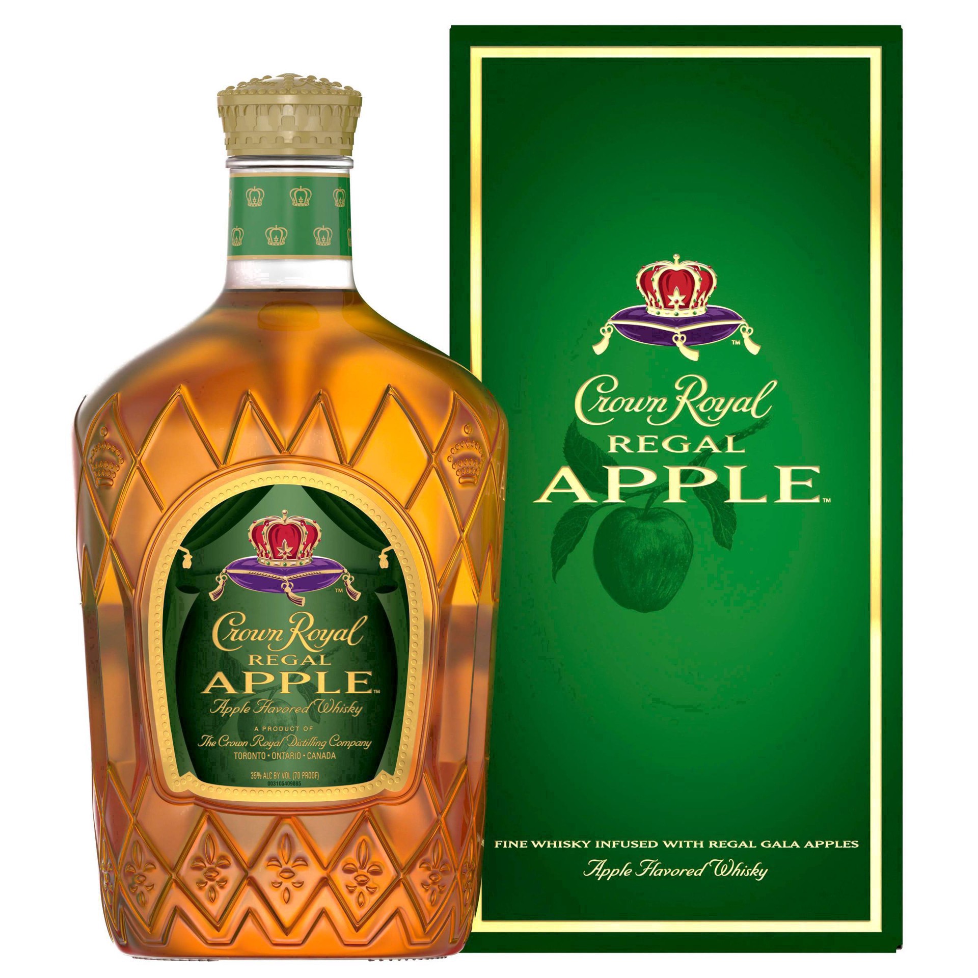 slide 15 of 88, Crown Royal Regal Apple Flavored Whisky, 1.75 L, 1.75 liter