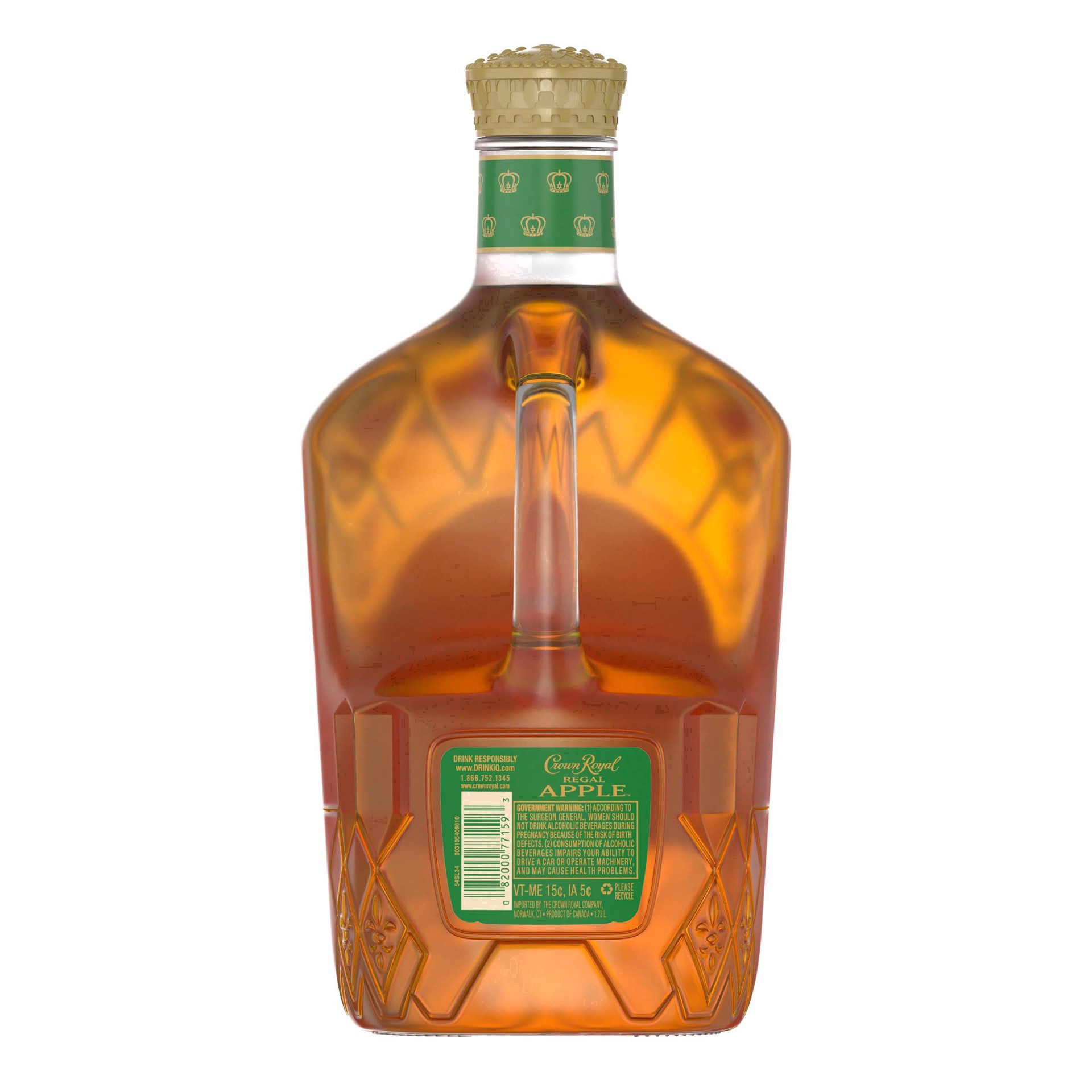 slide 36 of 88, Crown Royal Regal Apple Flavored Whisky, 1.75 L, 1.75 liter