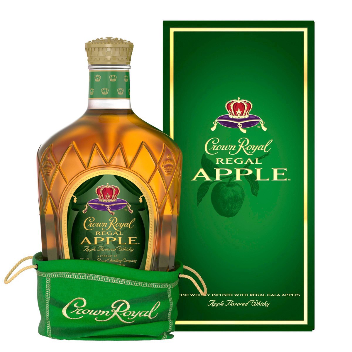 slide 33 of 88, Crown Royal Regal Apple Flavored Whisky, 1.75 L, 1.75 liter