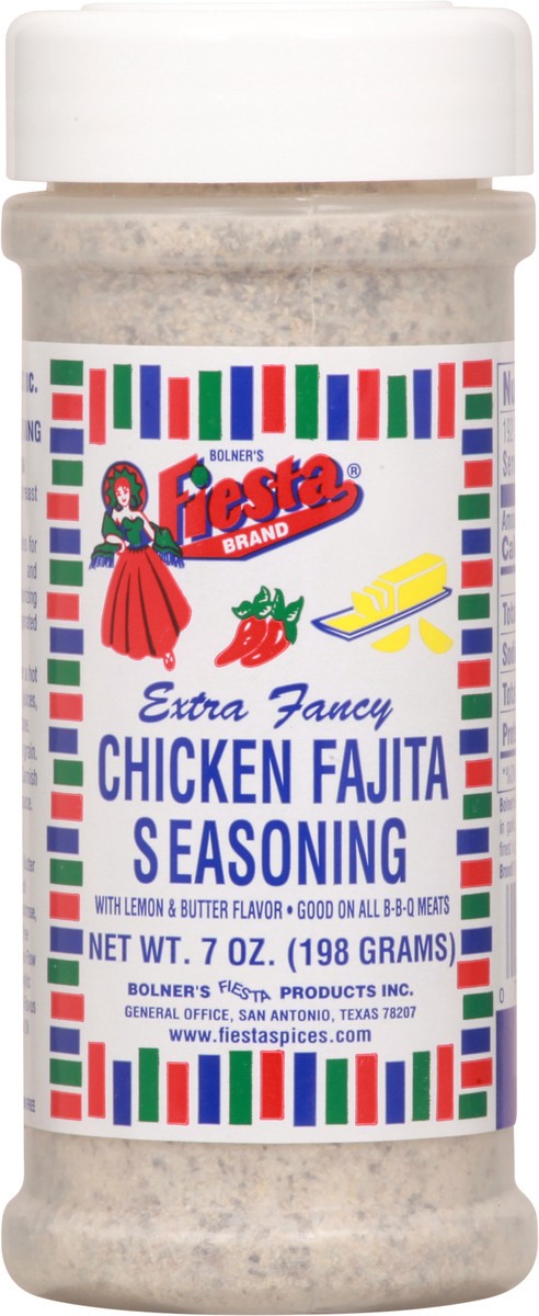 slide 4 of 12, Fiesta Extra Fancy Chicken Fajita Chicken Fajita Seasoning 7 oz, 7 oz