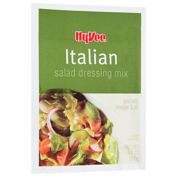 slide 1 of 1, Hy-Vee Salad Dressing Mix, Italian, 0.7 oz