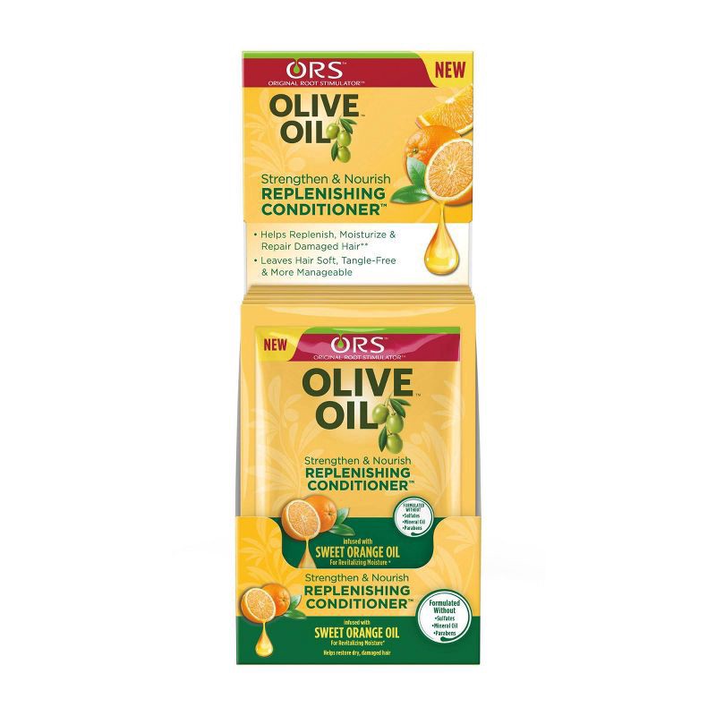 slide 1 of 5, ORS Olive Oil Strengthen & Nourish Replenishing Conditioner - 1.75 fl oz, 1.75 fl oz