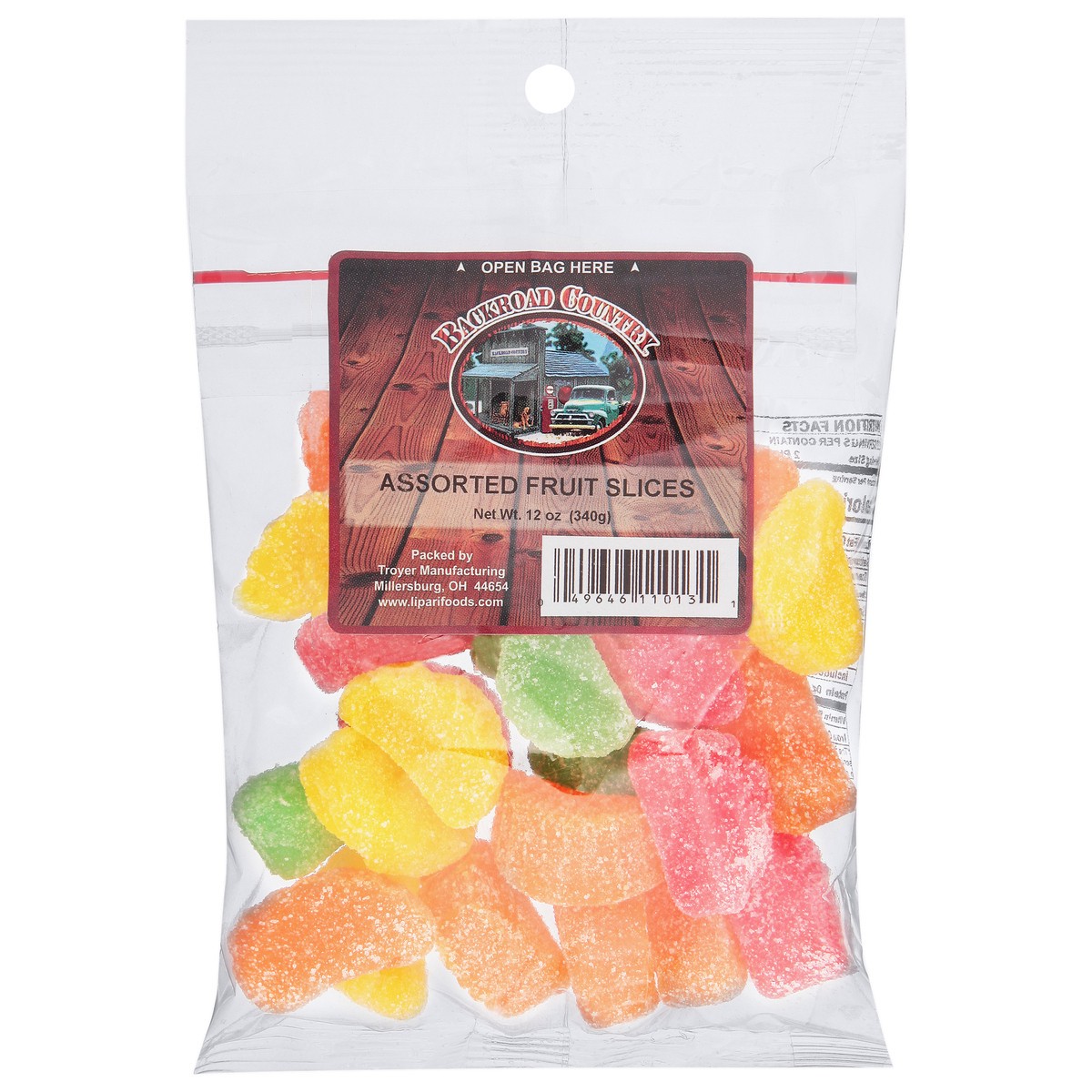 slide 1 of 9, Backroad Country Assorted Fruit Slices 12 oz, 12 oz