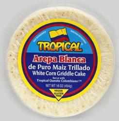 Tropical White Corn White Corn Griddle Cake 16 oz
