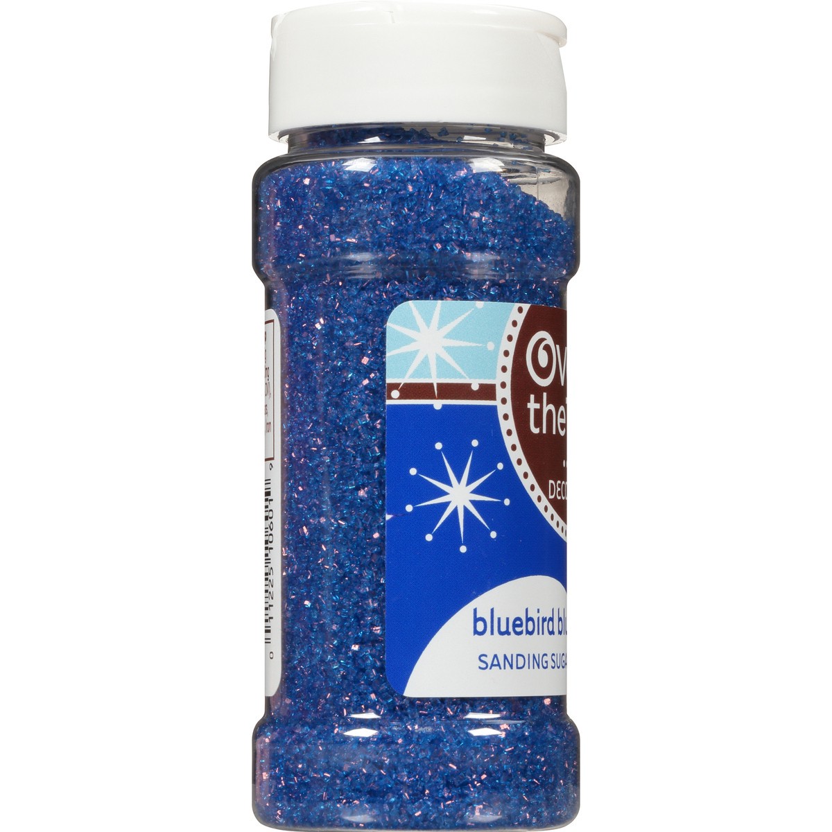 slide 11 of 15, Over The Top Bluebird Blue Sanding Sugar, 2.3 oz