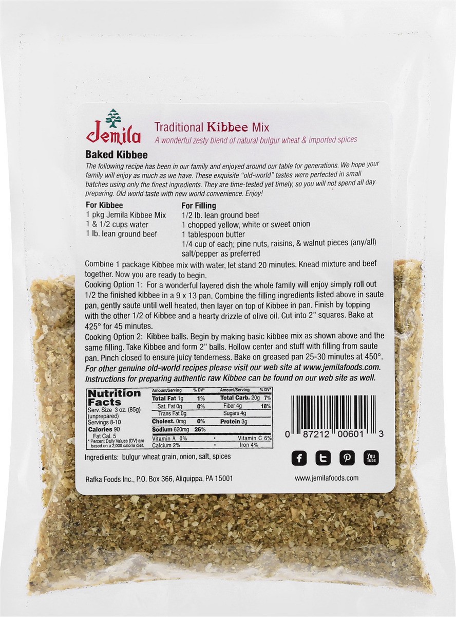 slide 12 of 13, Jemila Traditional Kibbee Mix 5 oz, 5 oz