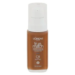 L''Oreal True Match Cool Medium Deep C8 Super-Blendable Foundation 1.0 fl oz