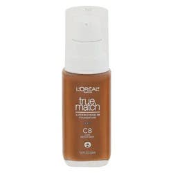 L''Oreal True Match Cool Medium Deep C8 Super-Blendable Foundation 1.0 fl oz