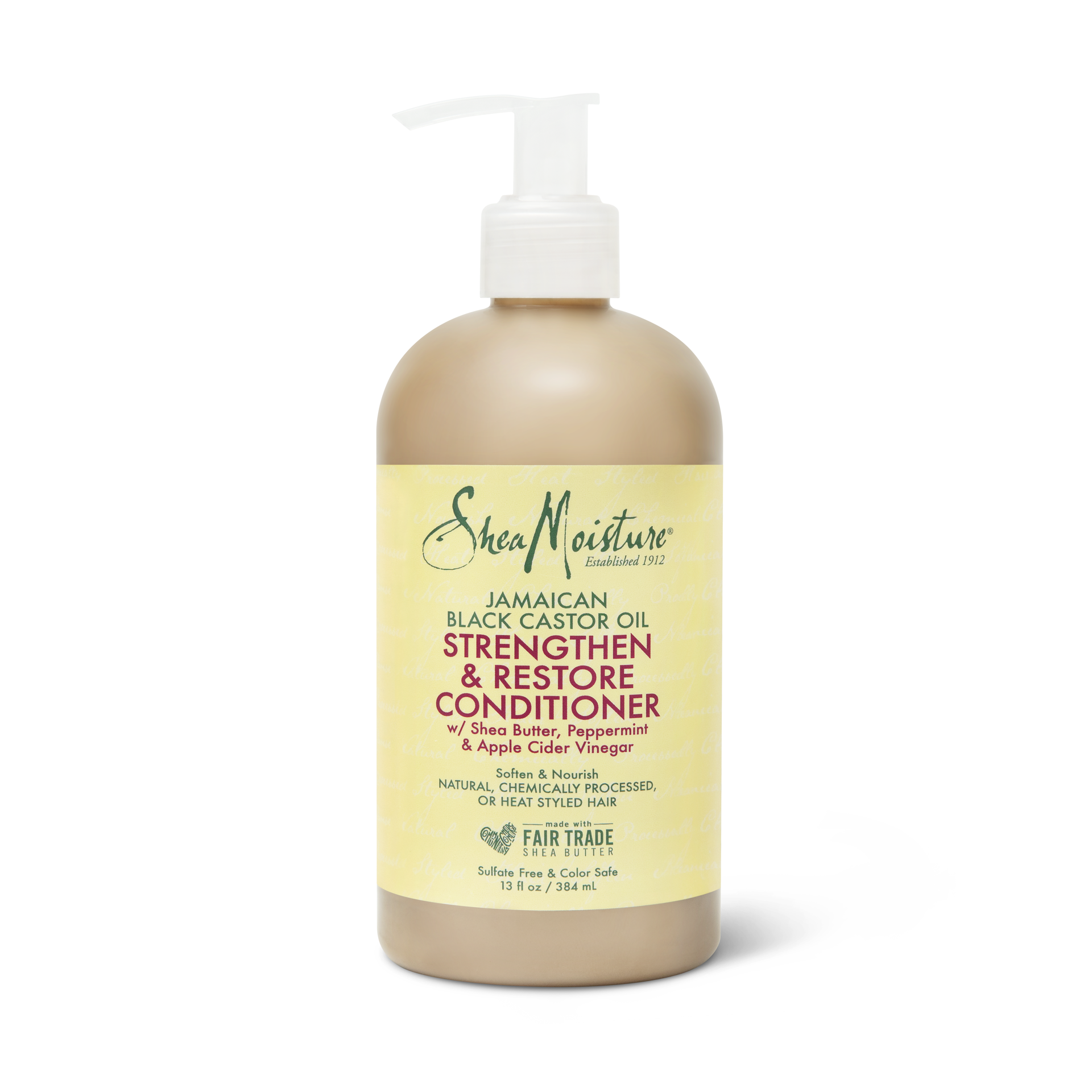 slide 4 of 4, SheaMoisture Strengthen and Restore Rinse Out Hair Conditioner 100% Pure Jamaican Black Castor Oil, 13 oz, 13 oz