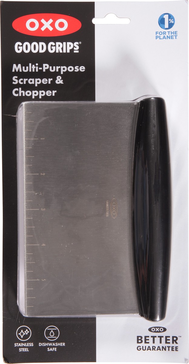 slide 6 of 9, OXO Good Grips Multi-Purpose Scraper And Chopper, 1 ct