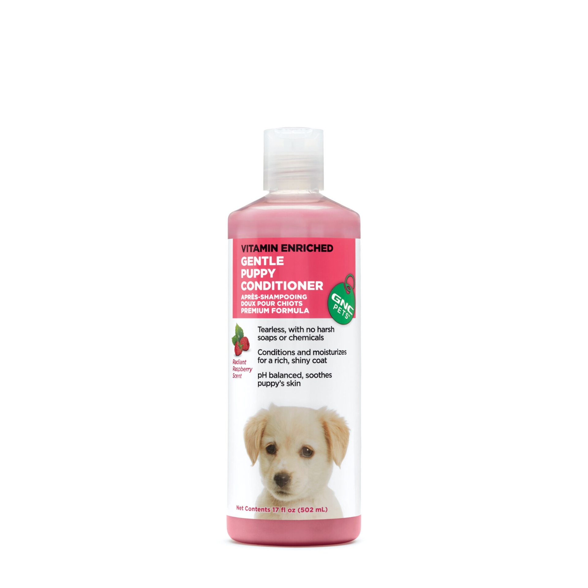 slide 1 of 1, GNC Pets Gentle Puppy Conditioner - Radiant Raspberry Scent, 17 oz