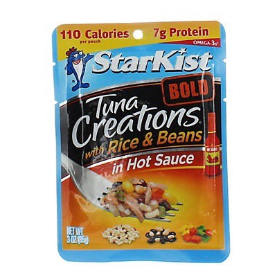 slide 1 of 9, StarKist Creations Bold Premium Tuna with Rice & Beans 3 oz, 3 oz