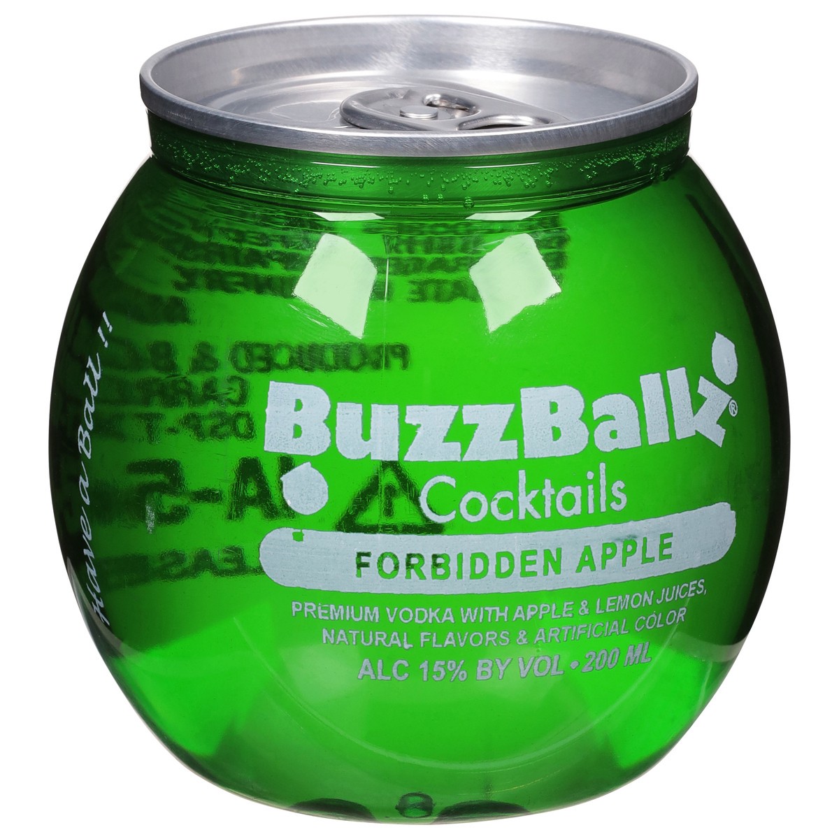 slide 9 of 9, BUZZBALLZ Buzz Ballz Forbidden Apple, 200 ml