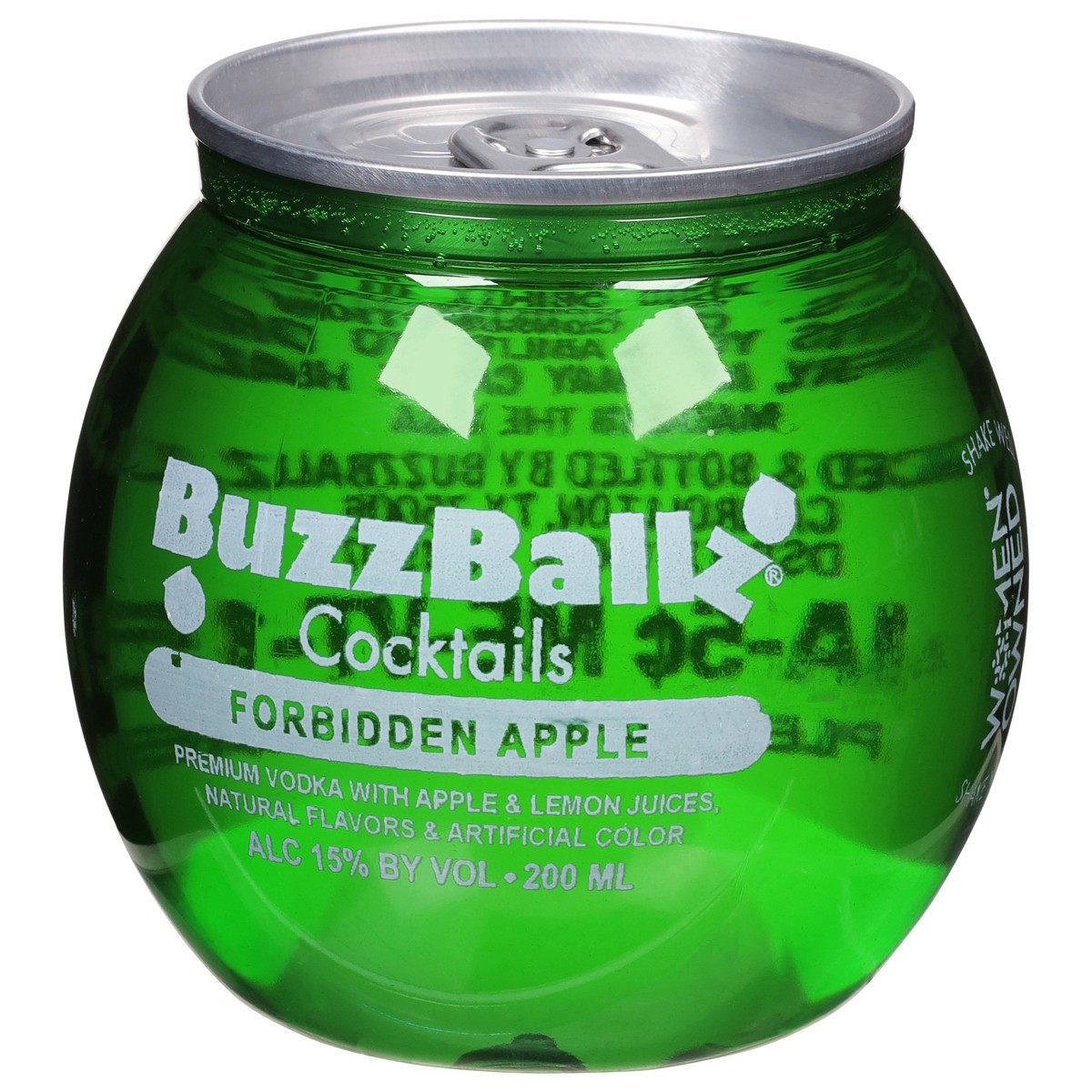 slide 6 of 9, BUZZBALLZ Buzz Ballz Forbidden Apple, 200 ml