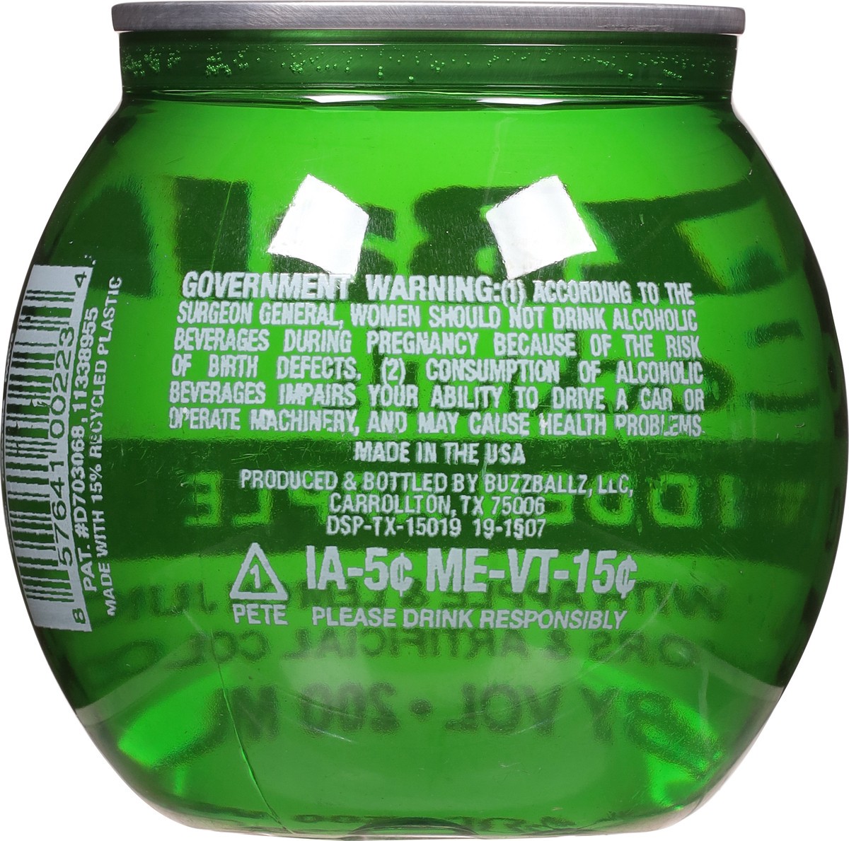 slide 3 of 9, BUZZBALLZ Buzz Ballz Forbidden Apple, 200 ml