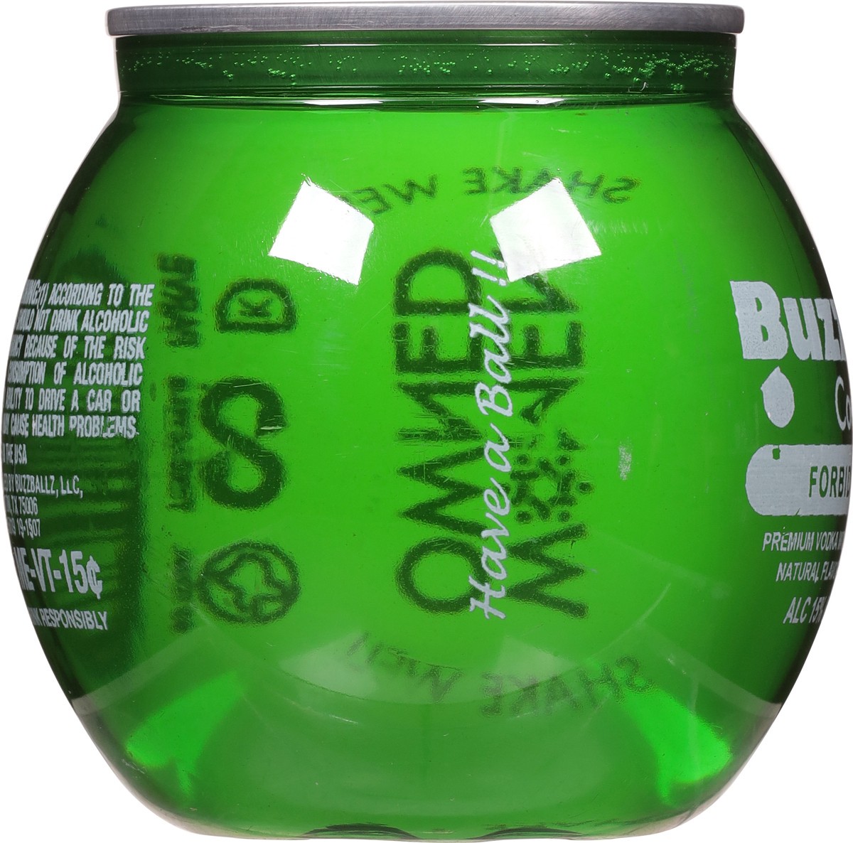 slide 4 of 9, BUZZBALLZ Buzz Ballz Forbidden Apple, 200 ml