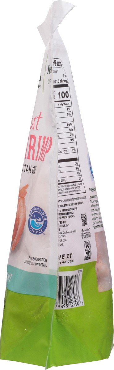 slide 2 of 14, Open Nature Shrimp Raw Wild Caught Shell On 31 To 40 Count - 16 Oz, 16 oz