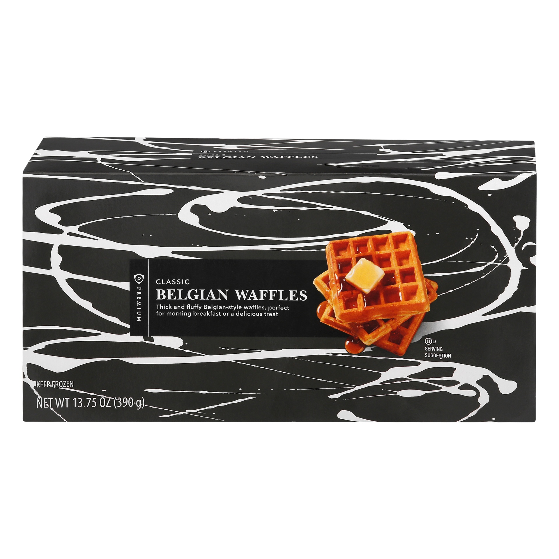 slide 1 of 1, Publix Premium Classic Belgian Waffles, 6 ct