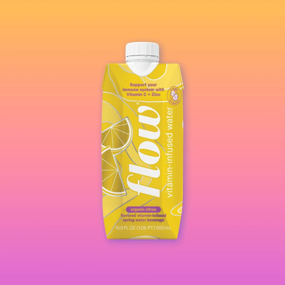 slide 2 of 4, Flow Vtamin-Infused Spring Water - Citrus - 16.9 fl oz, 16.9 fl oz