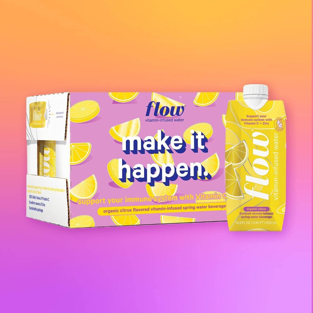 slide 4 of 4, Flow Vtamin-Infused Spring Water - Citrus - 16.9 fl oz, 16.9 fl oz