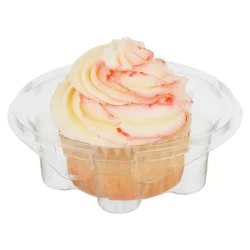 Bakery Raspberry Cream Jumbo Cupcake Single Serve