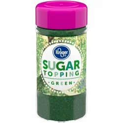 Kroger Green Sugar Topping - 4 oz