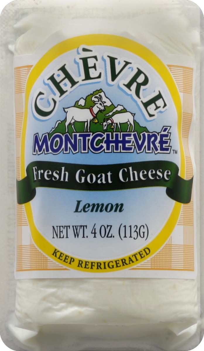 slide 4 of 6, Montchevre Lemon Goat Cheese 4 oz, 4 oz