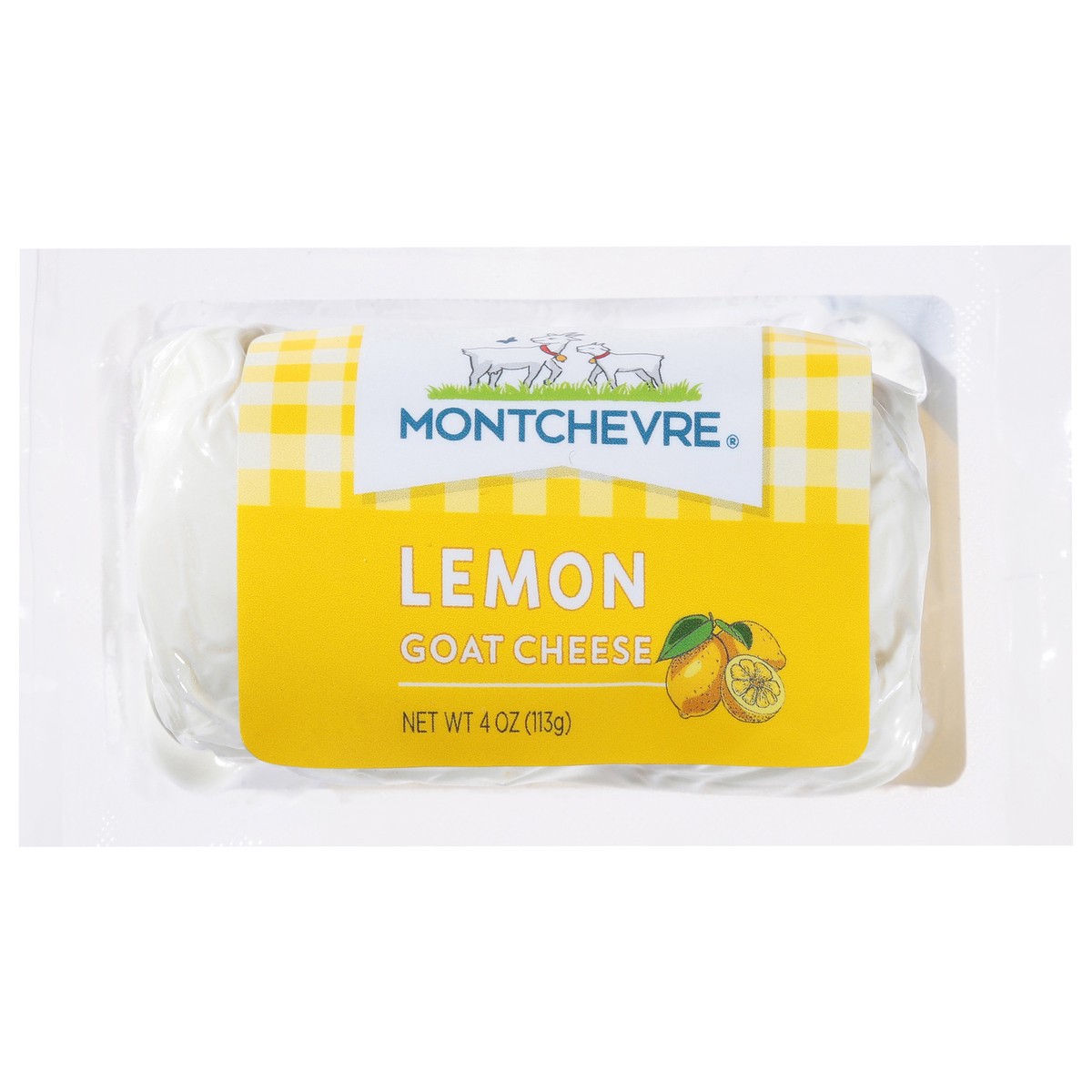 slide 1 of 6, Montchevre Lemon Goat Cheese 4 oz, 4 oz