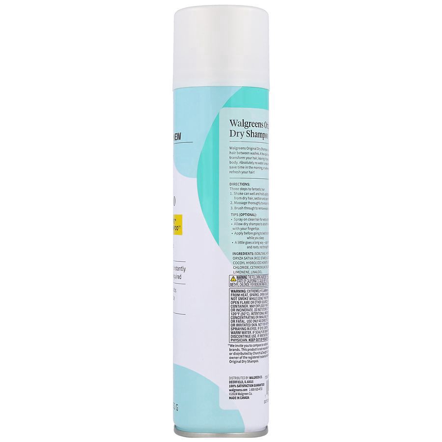 slide 5 of 5, Walgreens Dry Shampoo Original, 5.71 oz