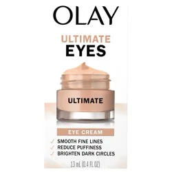 Olay Ultimate Eye Cream for Dark Circles, Wrinkles and Puffiness, 0.4 fl oz Skin Care Treatment for All Skin Tones