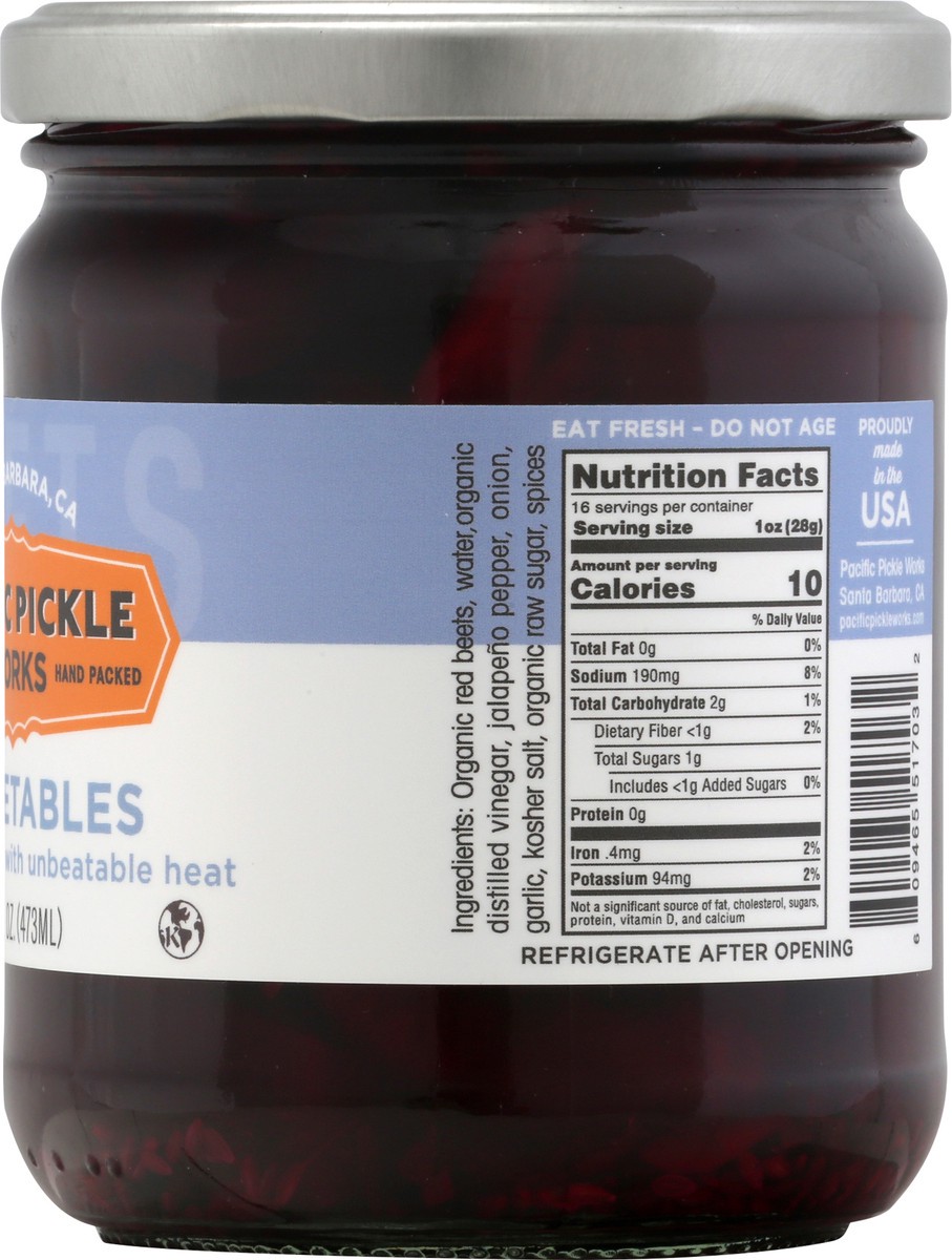 slide 2 of 11, Pacific Pickle Works Beets, Unbeetables, 16 oz