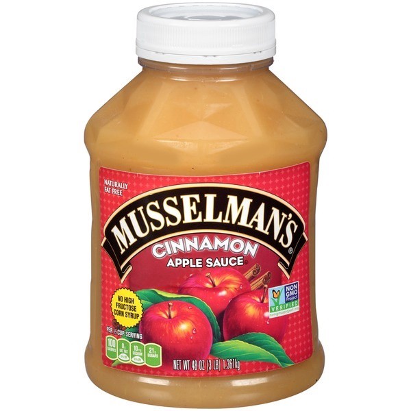 slide 1 of 6, Musselman's Cinnamon Apple Sauce 48 oz., 48 oz