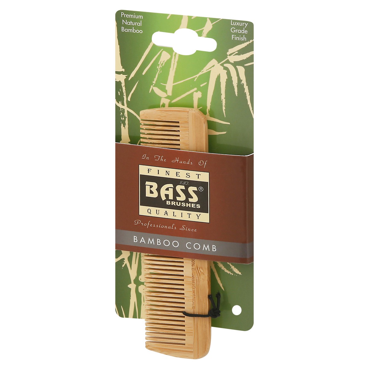 slide 9 of 11, Bass Brushes Bamboo Comb 1 ea, 1 ct