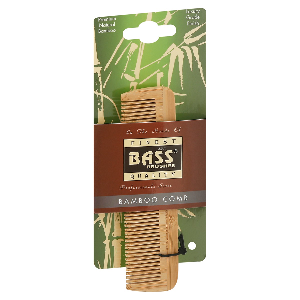 slide 7 of 11, Bass Brushes Bamboo Comb 1 ea, 1 ct