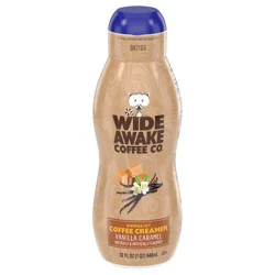 Wide Awake Coffee Co. Nondairy Vanilla Caramel Coffee Creamer 32 fl oz
