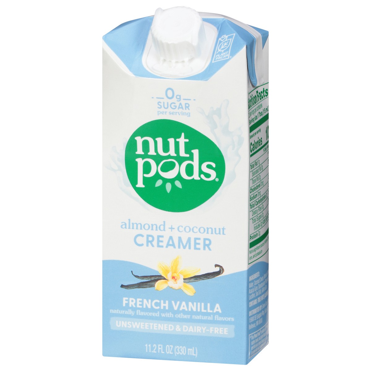 slide 6 of 9, nutpods Almond + Coconut French Vanilla Creamer 11.2 fl oz, 11.2 fl oz