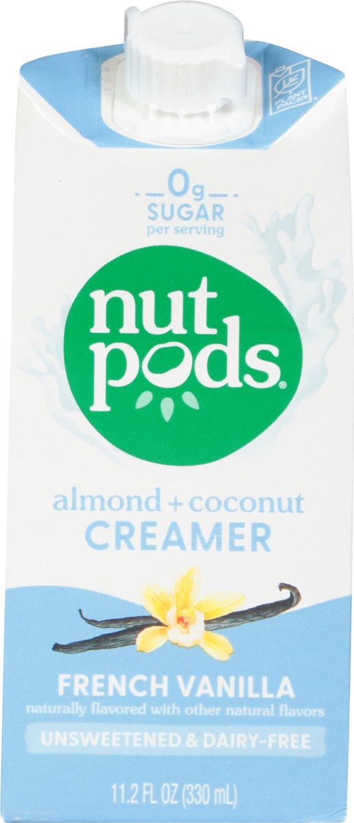 slide 3 of 9, nutpods Almond + Coconut French Vanilla Creamer 11.2 fl oz, 11.2 fl oz